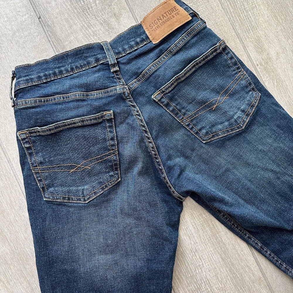 Signature by Levi Strauss & Co. Men's Slim Fit Jeans 29 x 30